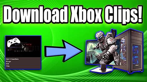 Viewing and Downloading Xbox Clips on Computer.